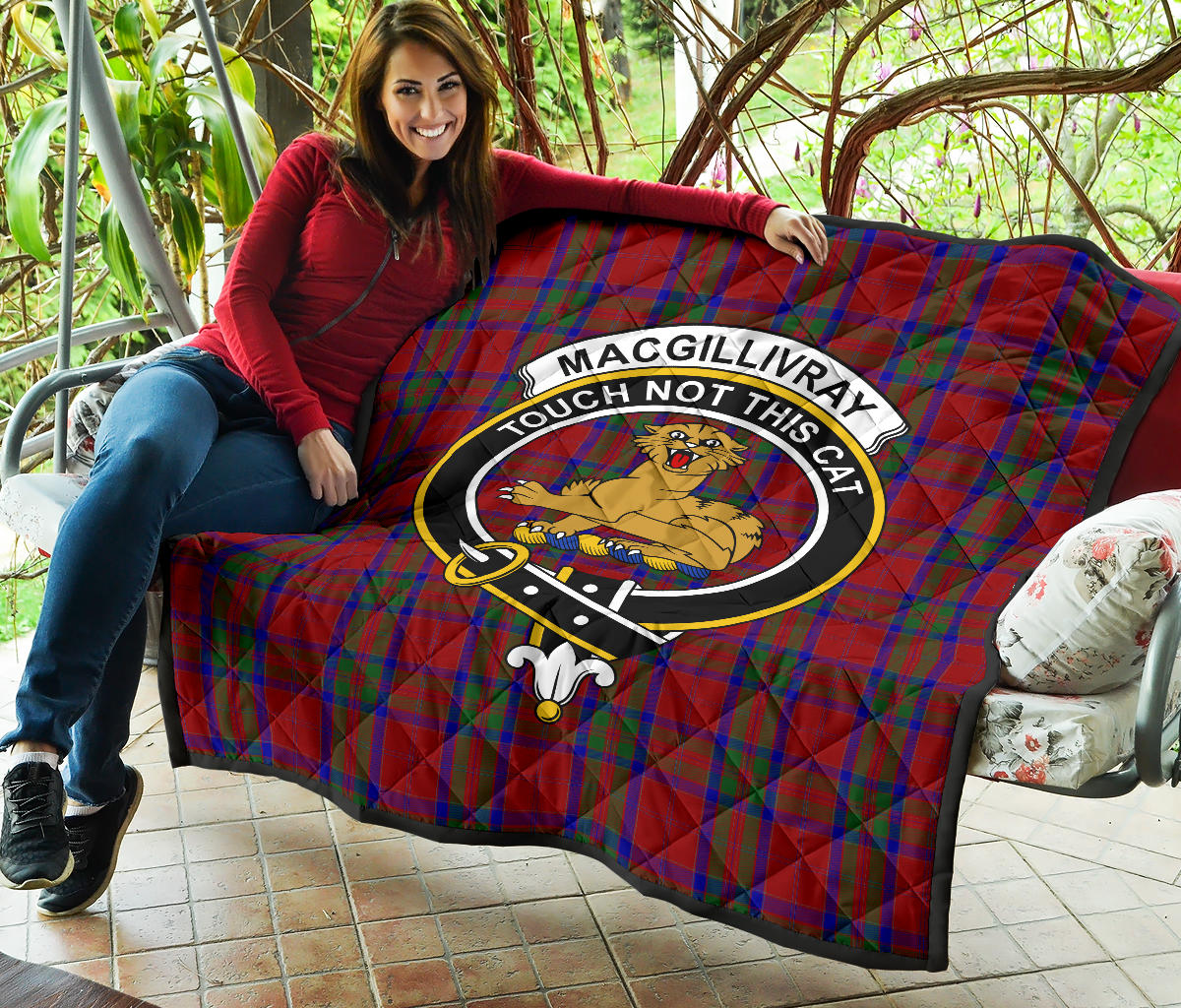 MacGillivray Tartan Crest Quilt - SP
