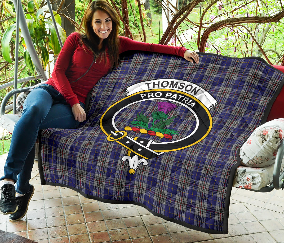 Thompson Variant Tartan Crest Quilt - SP