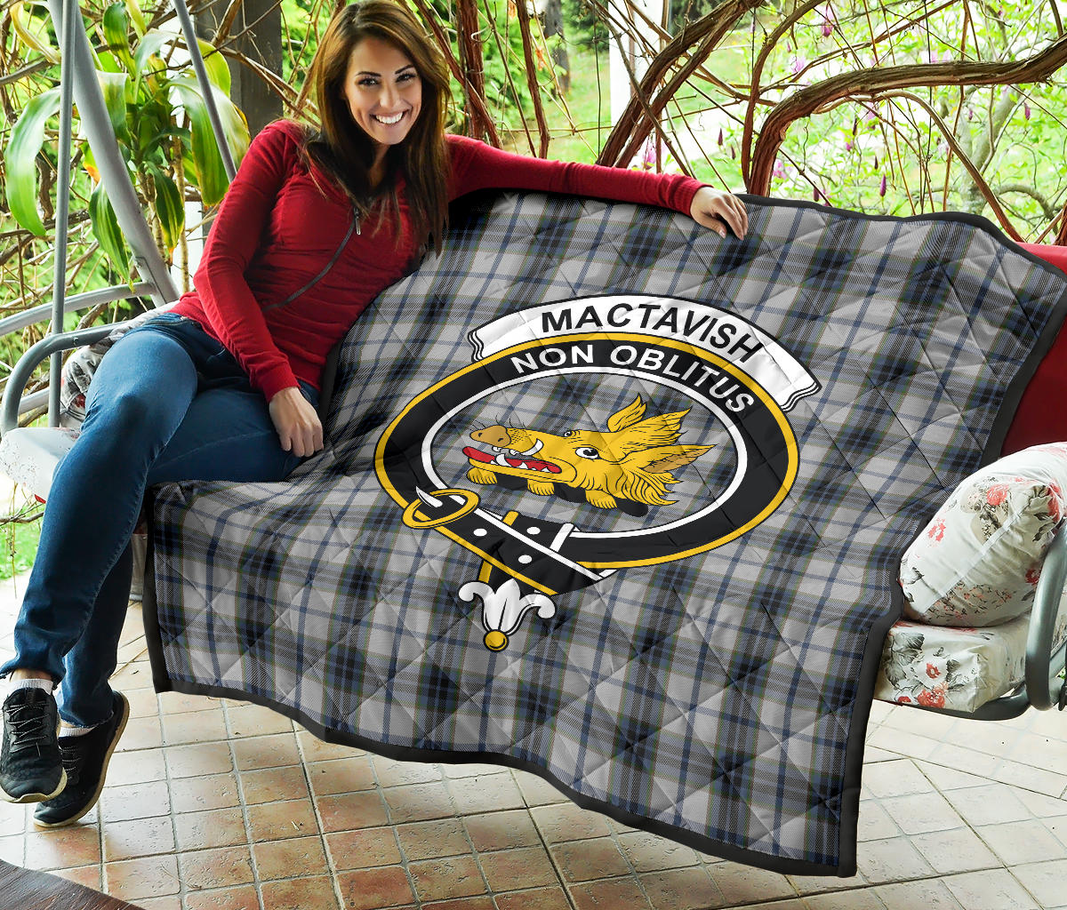 MacTavish of Dunardry Dress Tartan Quilt - SP