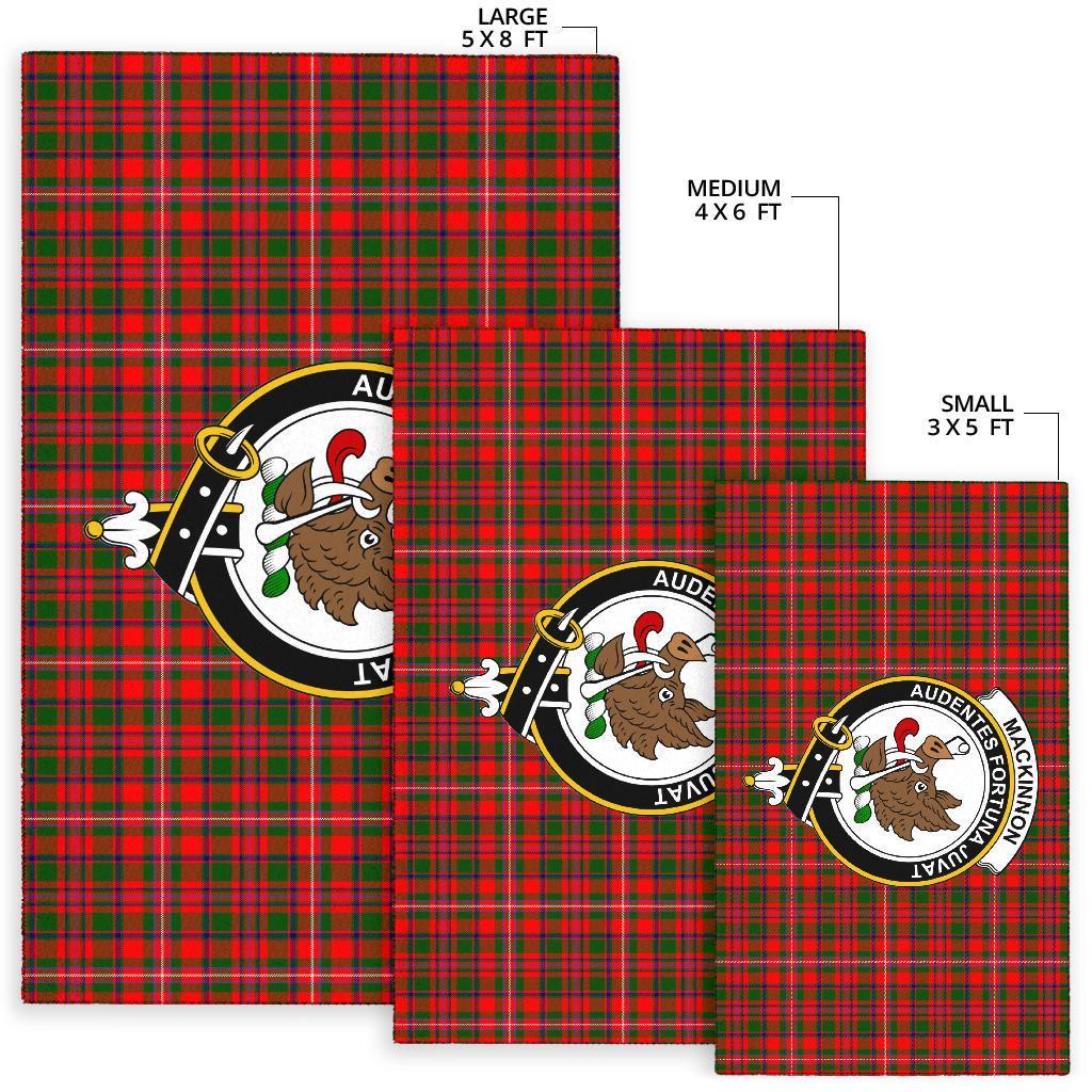 Mackinnon Tartan Crest Area Rug