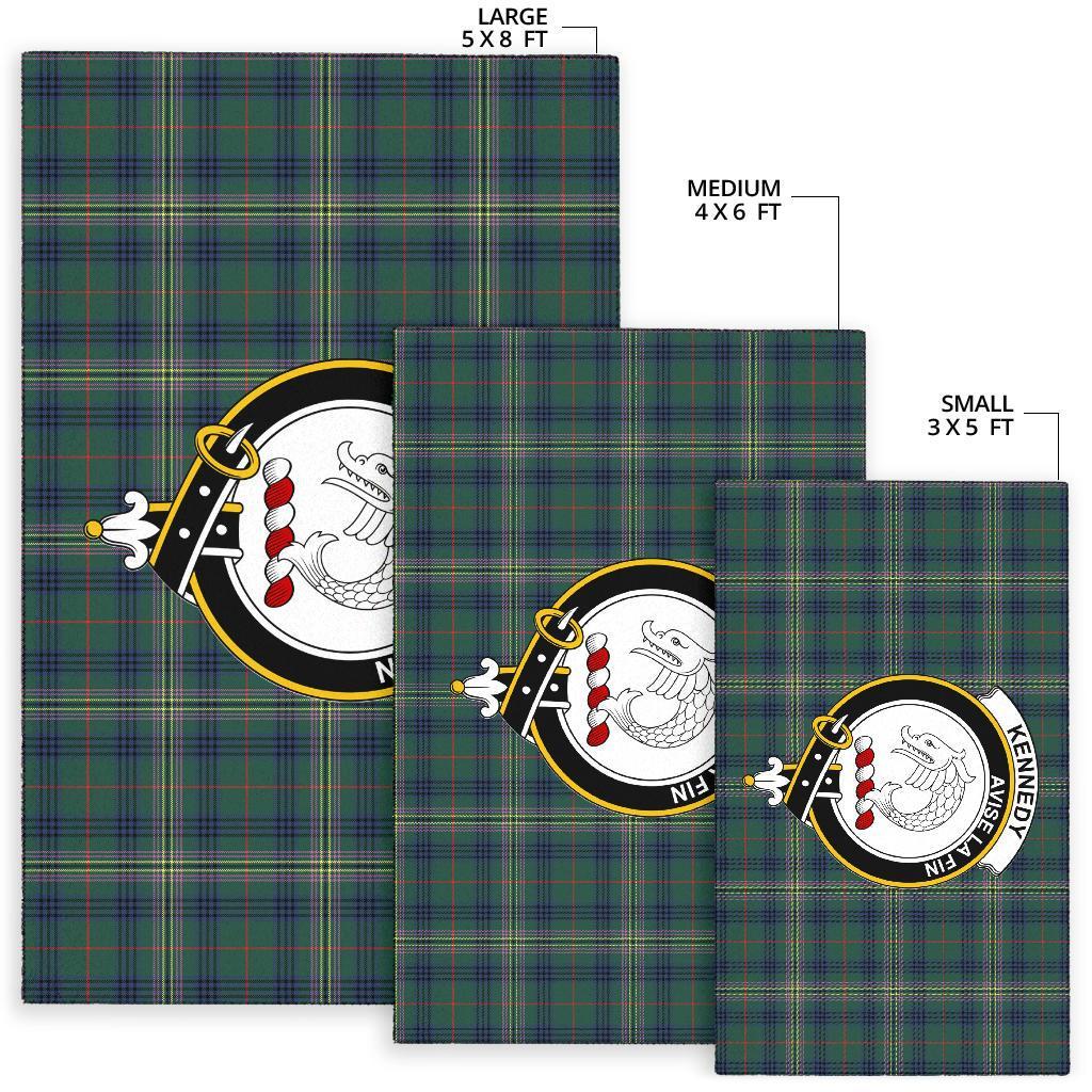 Kennedy Tartan Crest Area Rug