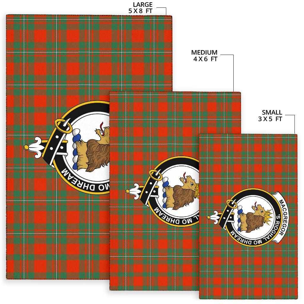 Macgregor Tartan Crest Area Rug