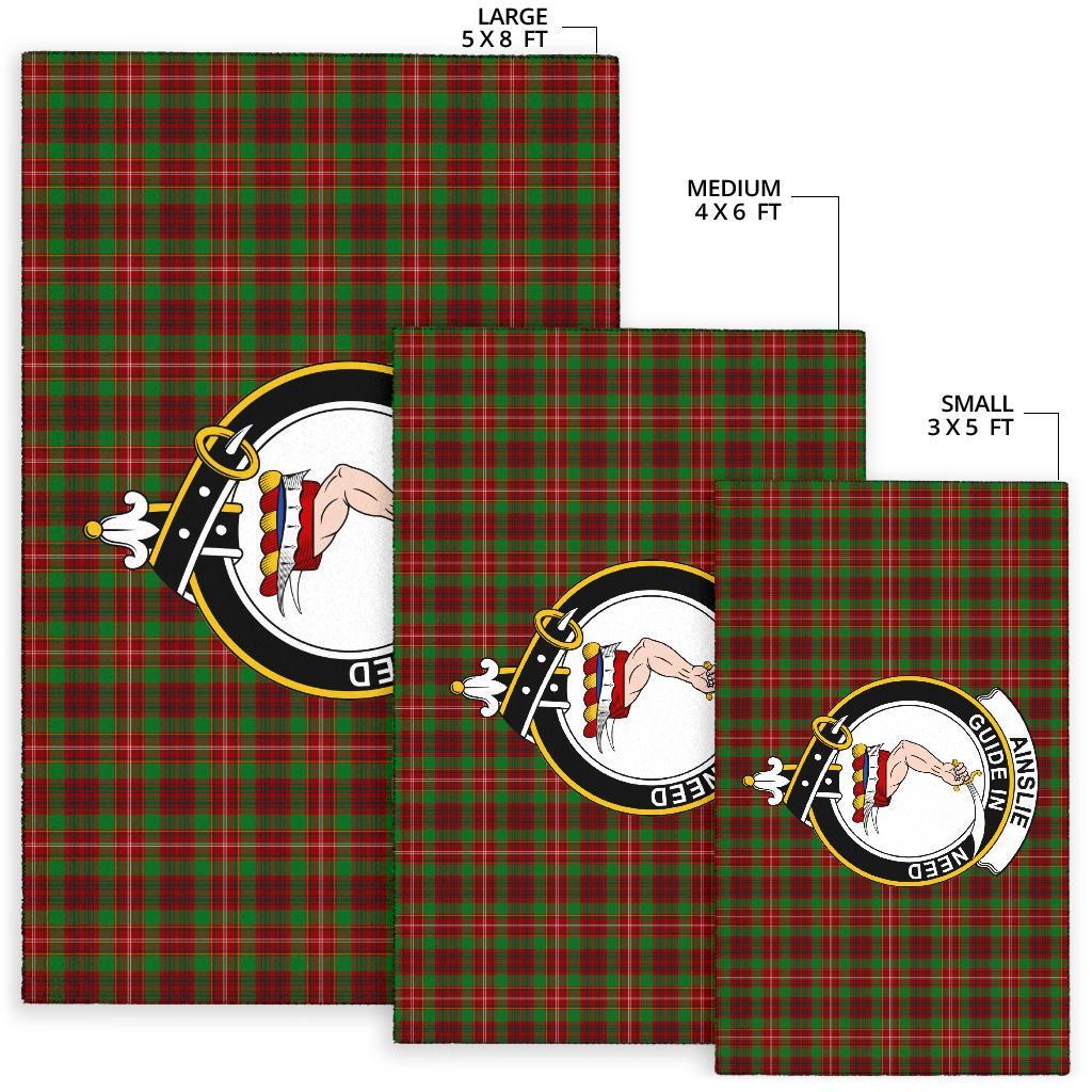 Ainslie Tartan Crest Area Rug