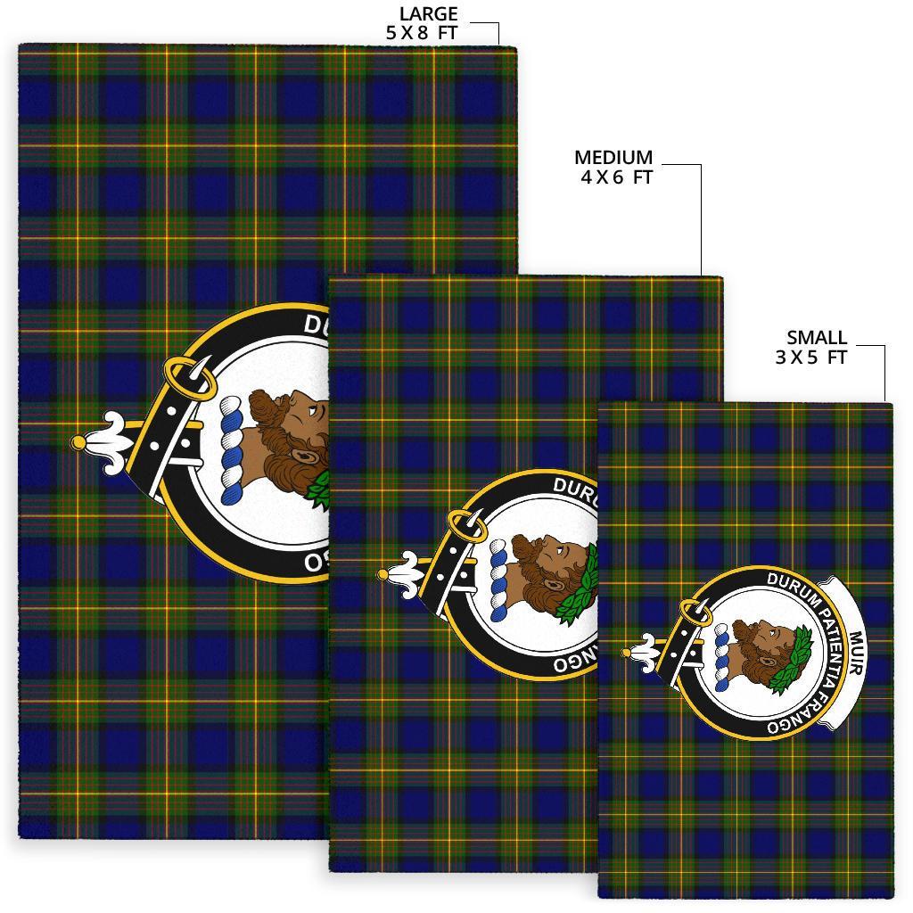 Muir Tartan Crest Area Rug