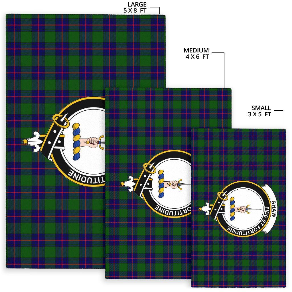 Shaw (Of Tordarroch) Tartan Crest Area Rug
