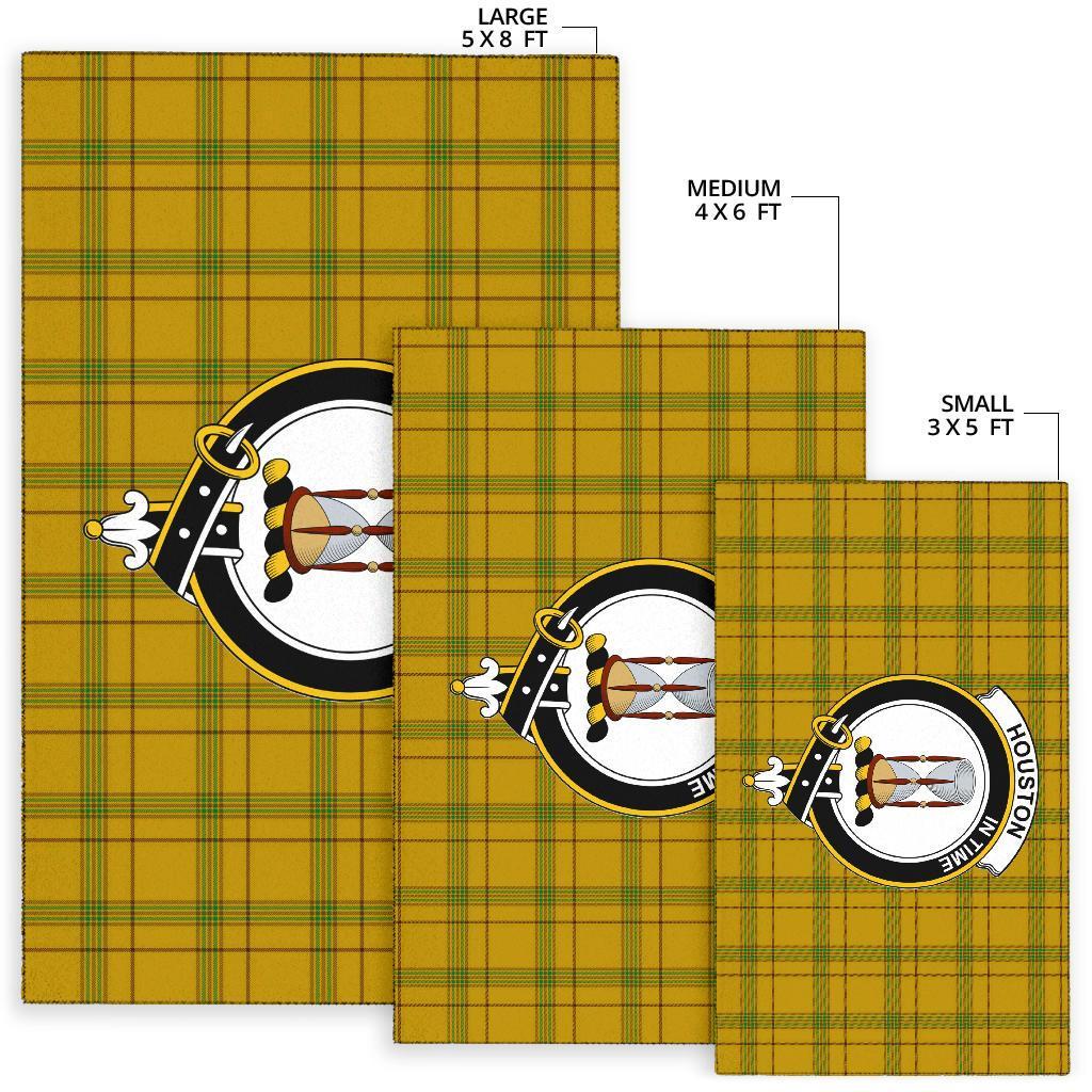 Houston Tartan Crest Area Rug