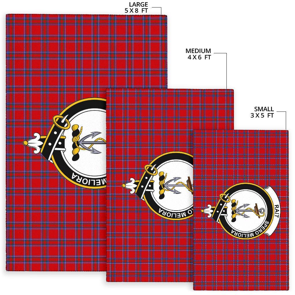 Rait Tartan Crest Area Rug