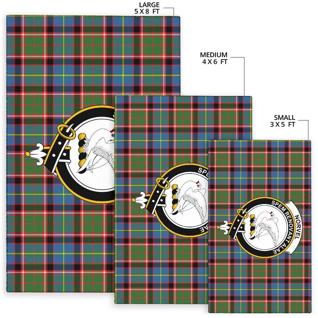 Norvel Tartan Crest Area Rug