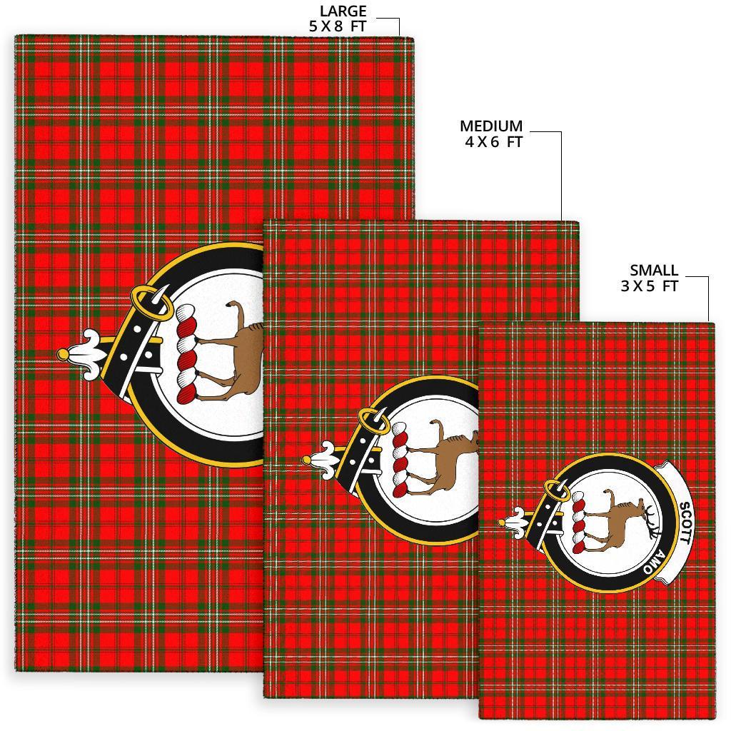 Scott Tartan Crest Area Rug