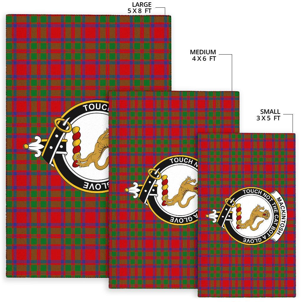 Mackintosh Tartan Crest Area Rug