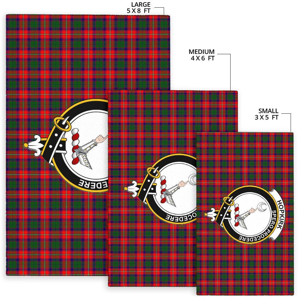 Hopkirk Tartan Crest Area Rug