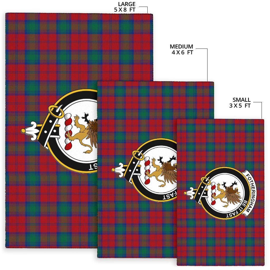 Fotheringham Tartan Crest Area Rug