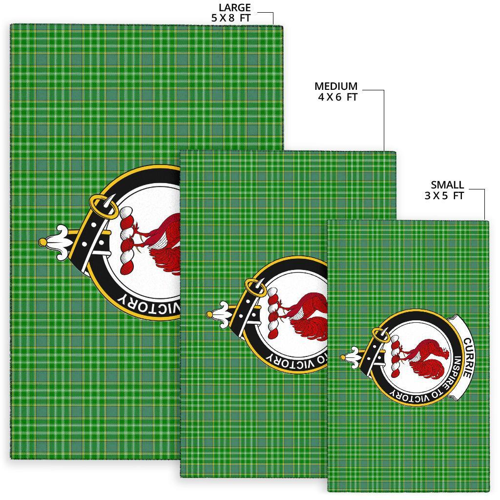 Currie Tartan Crest Area Rug