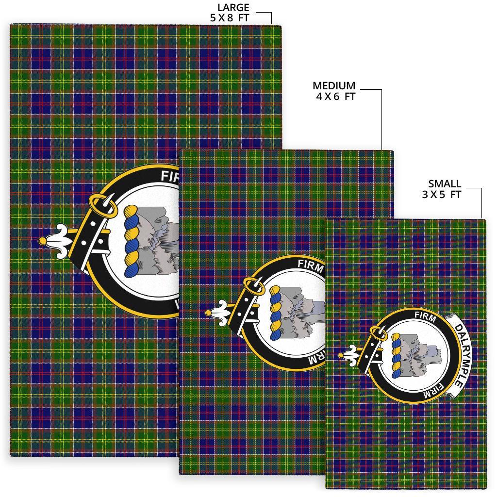 Dalrymple Tartan Crest Area Rug