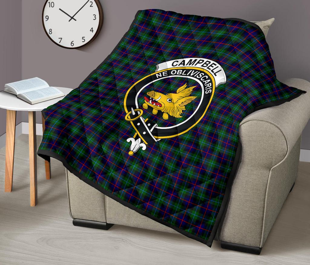 Campbell of Cawdor Family Modern Tartan Quilt