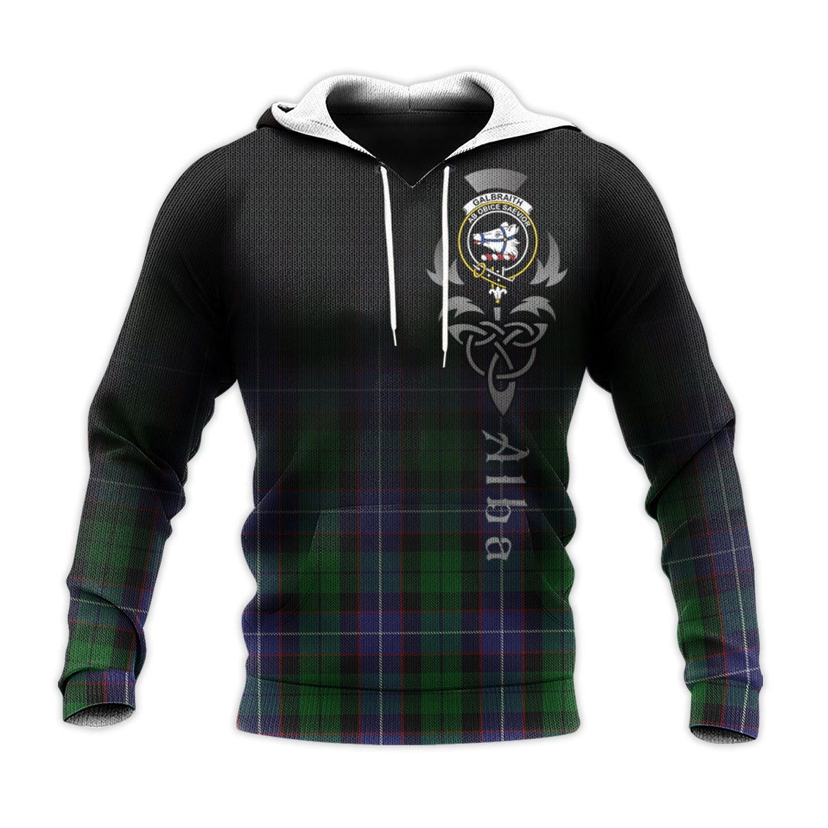 Galbraith Tartan Hoodie - Alba Celtic Style