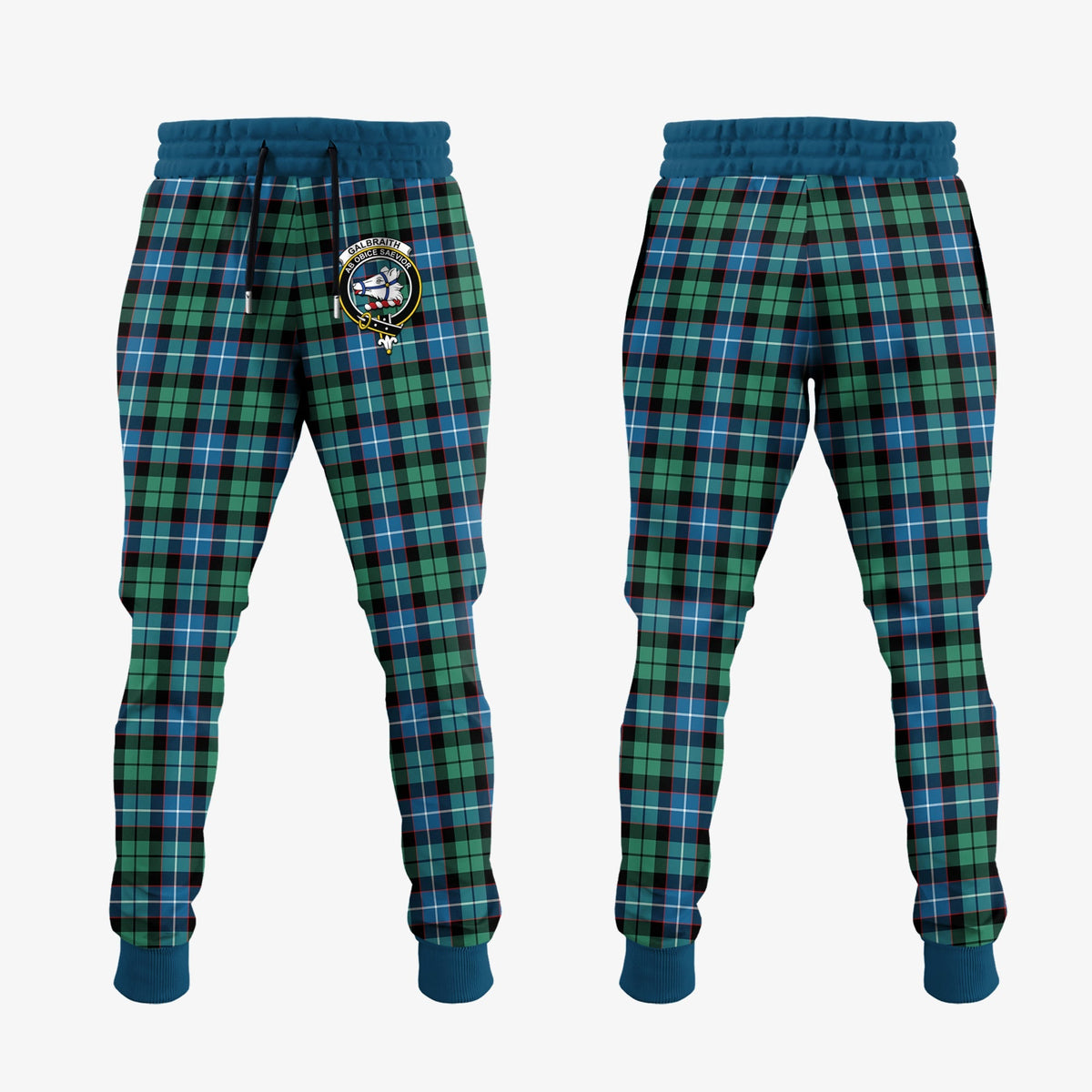 Galbraith Ancient Tartan Crest Jogger Sweatpants