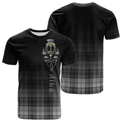 Glendinning Tartan Crest T-shirt - Alba Celtic Style