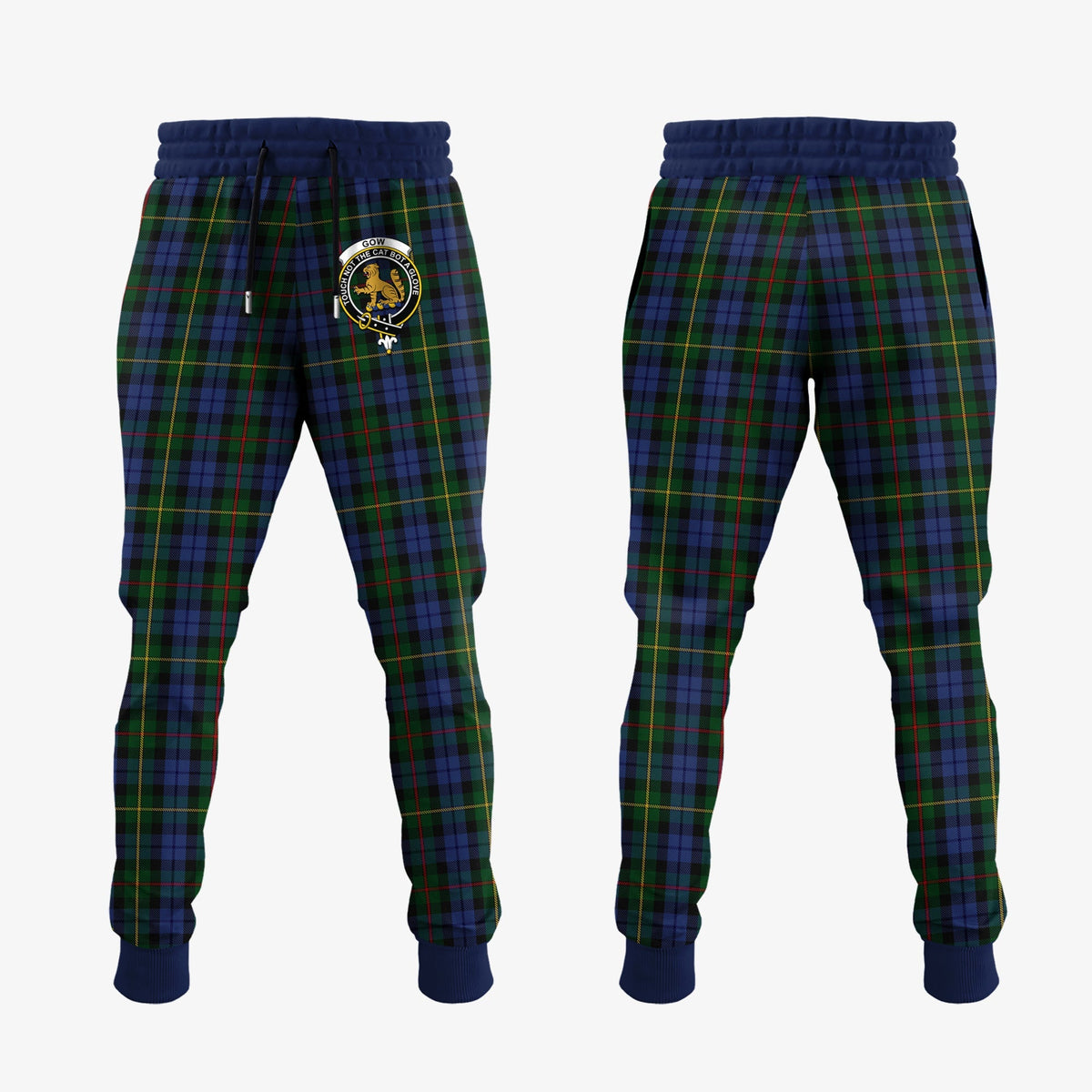 Gow Hunting Tartan Crest Jogger Sweatpants