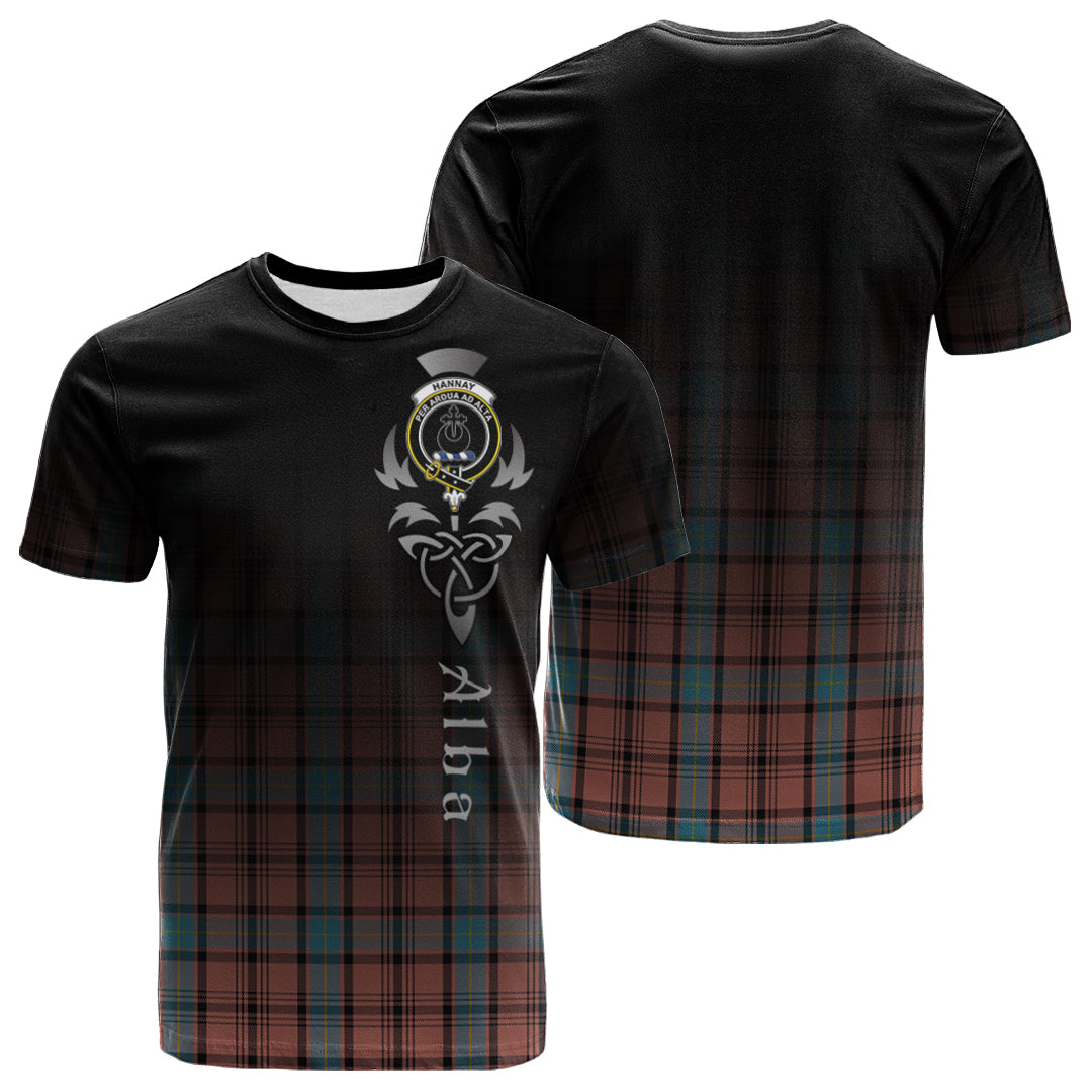 Hannay Dress Tartan Crest T-shirt - Alba Celtic Style