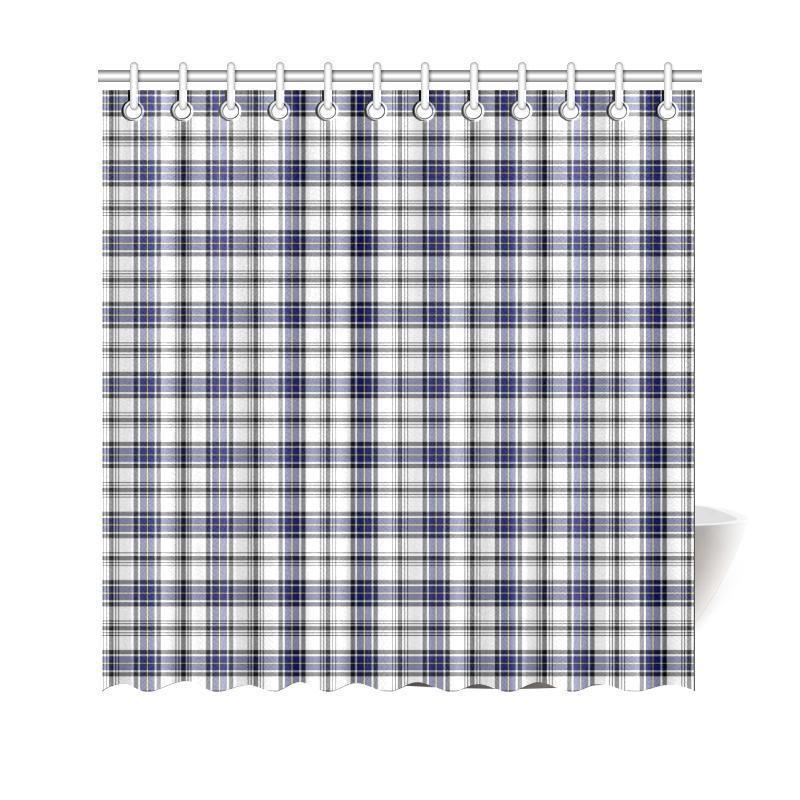 Hannay Modern Tartan Shower Curtain