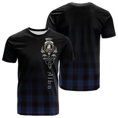 Home (Hume) Tartan Crest T-shirt - Alba Celtic Style