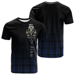 Hope (Vere - Weir) Tartan Crest T-shirt - Alba Celtic Style