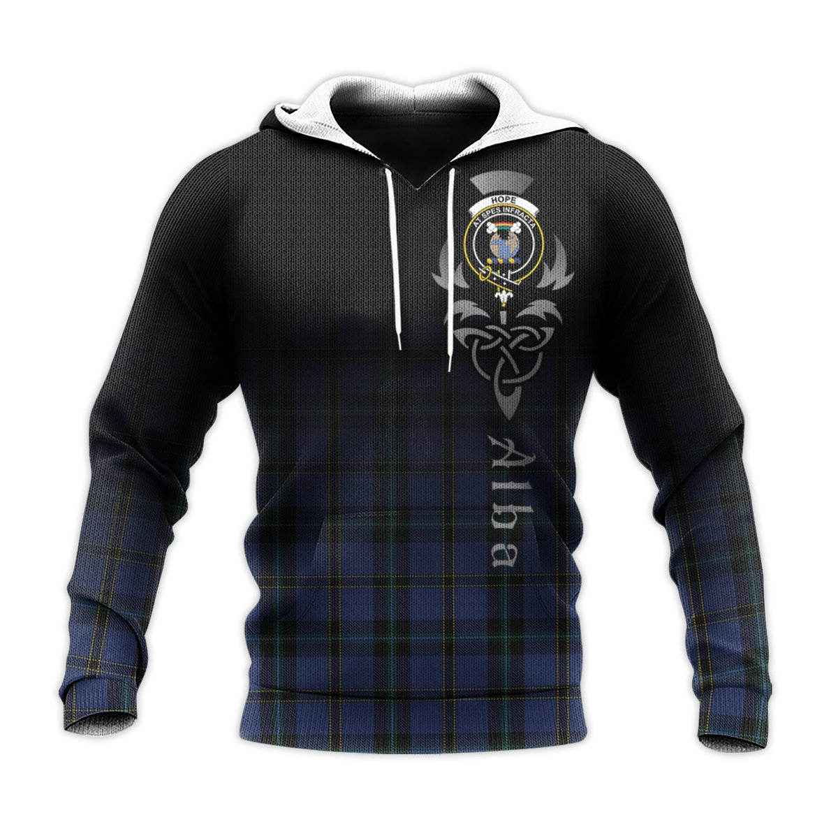 Hope (Vere - Weir) Tartan Hoodie - Alba Celtic Style