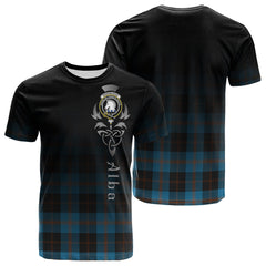 Horsburgh Tartan Crest T-shirt - Alba Celtic Style