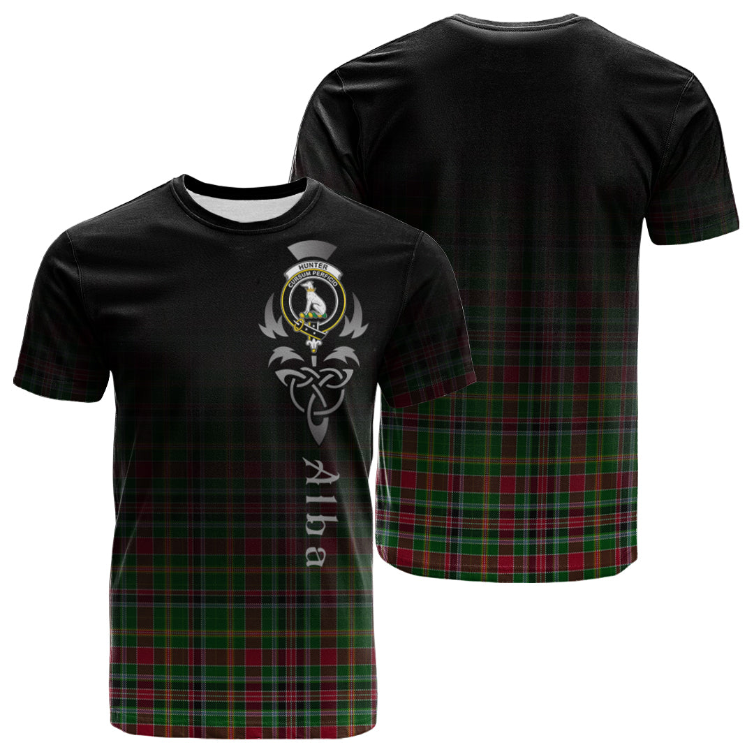 Hunter Wilsons Tartan Crest T-shirt - Alba Celtic Style