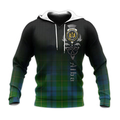 Johnston Tartan Hoodie - Alba Celtic Style