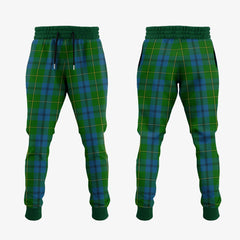 Johnston Tartan Crest Jogger Sweatpants