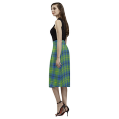 Johnston Ancient Tartan Aoede Crepe Skirt