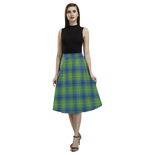 Johnston Ancient Tartan Aoede Crepe Skirt