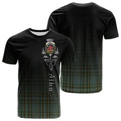 Kelly Dress Tartan Crest T-shirt - Alba Celtic Style