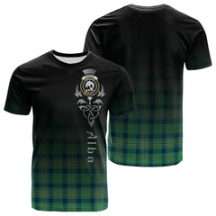 Kennedy Ancient Tartan Crest T-shirt - Alba Celtic Style