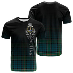 Kirkpatrick Tartan Crest T-shirt - Alba Celtic Style
