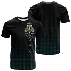 Lamont 2 Tartan Crest T-shirt - Alba Celtic Style