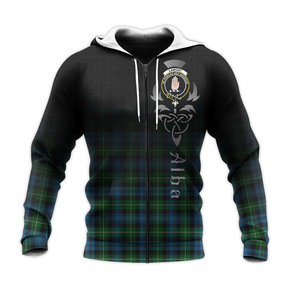 Lamont Tartan Hoodie - Alba Celtic Style