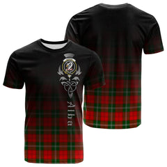 Lennox Modern Tartan Crest T-shirt - Alba Celtic Style