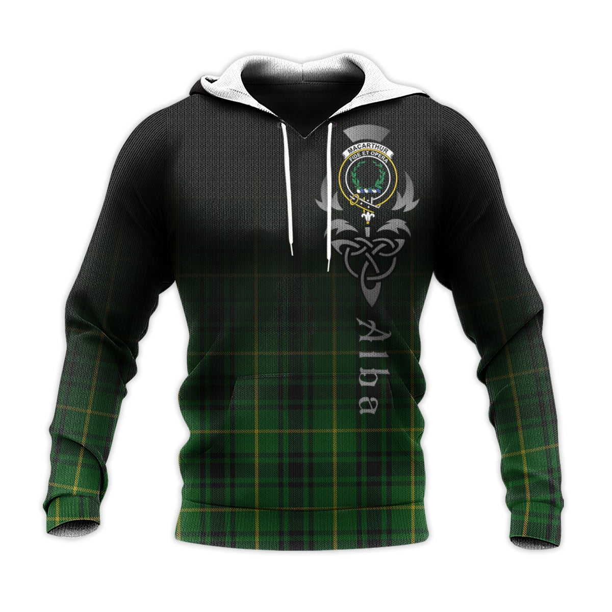 MacArthur Tartan Hoodie - Alba Celtic Style