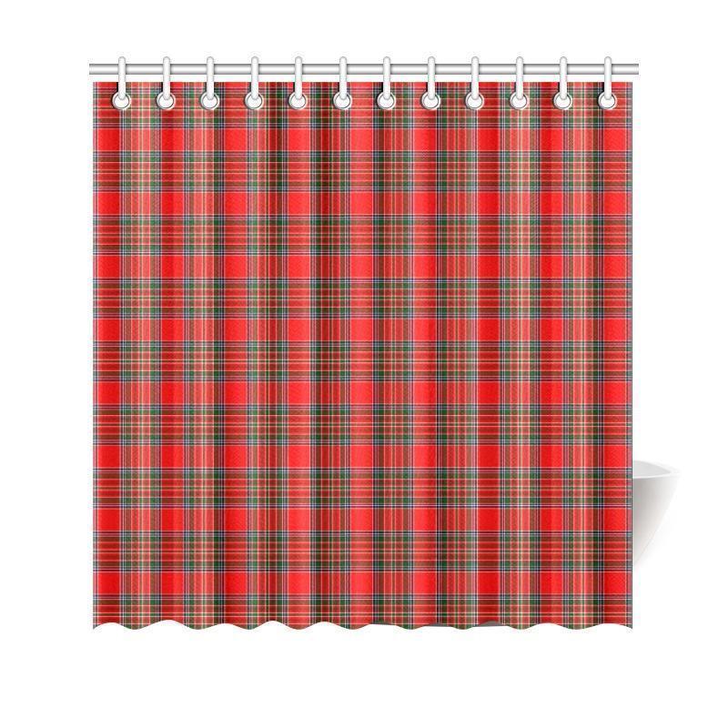 Macbean Modern Tartan Shower Curtain