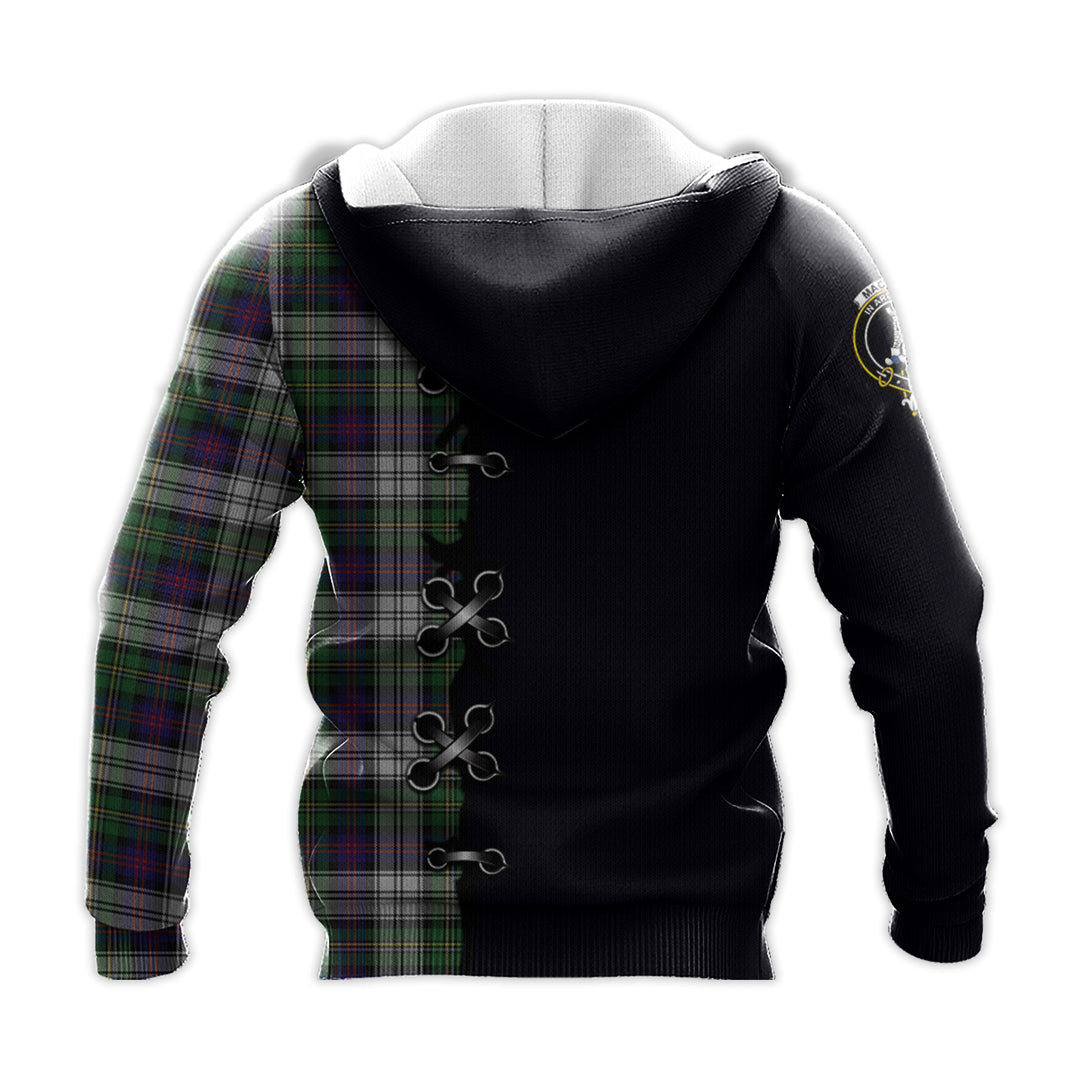 MacCallum Dress Tartan Hoodie - Lion Rampant And Celtic Thistle Style