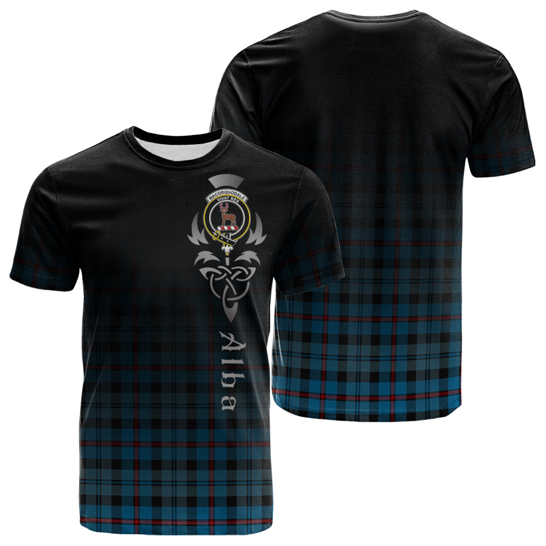 MacCorquodale Tartan Crest T-shirt - Alba Celtic Style