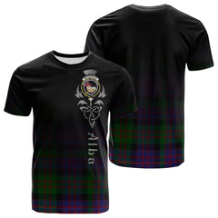 MacDonald Tartan Crest T-shirt - Alba Celtic Style