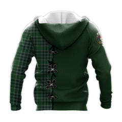 MacDonald, Lord of the Isles Hunting Tartan Hoodie - Lion Rampant And Celtic Thistle Style