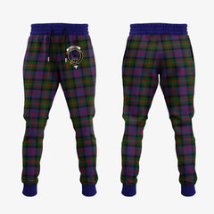 MacDonell Of Glengarry Tartan Crest Jogger Sweatpants