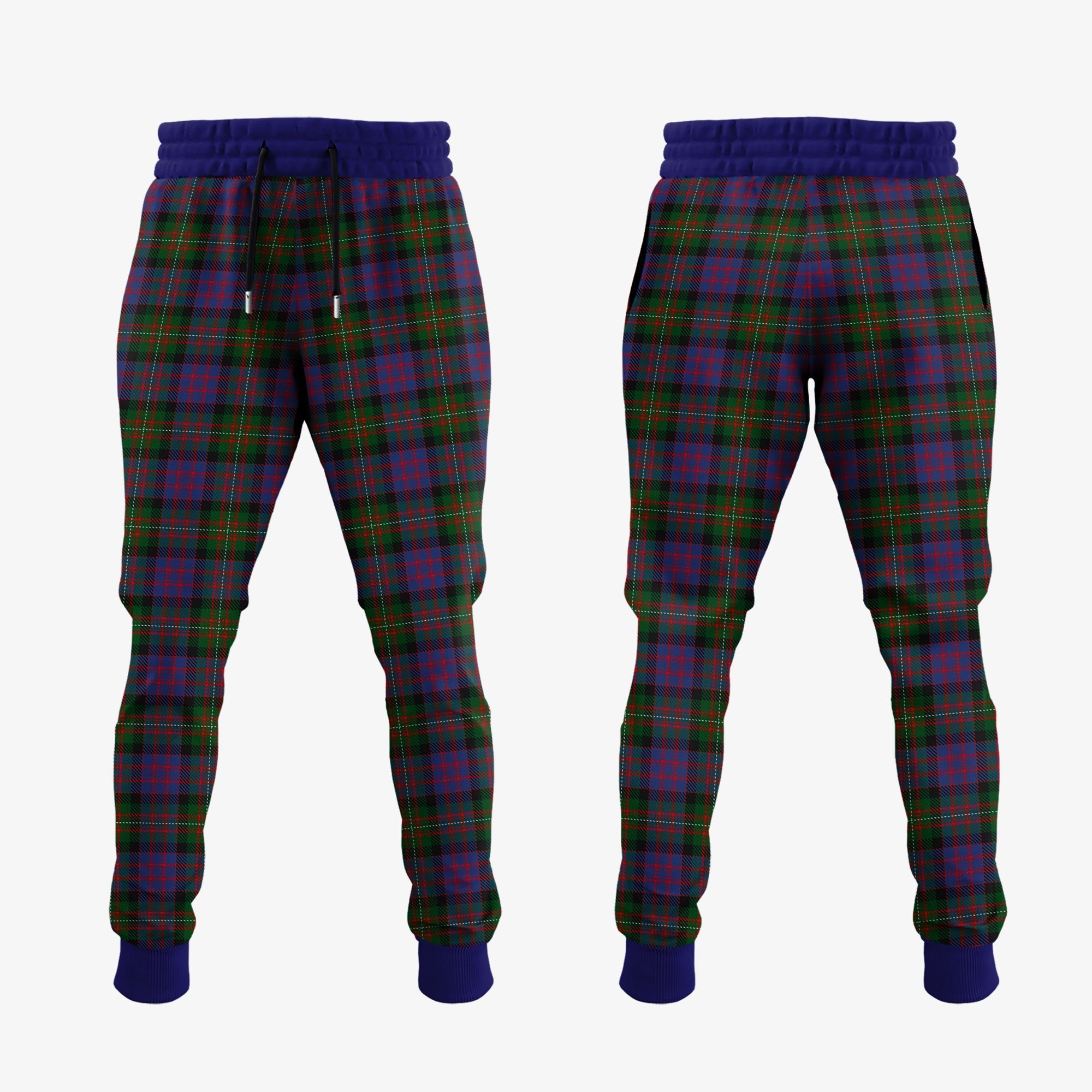 MacDonell Of Glengarry Tartan Crest Jogger Sweatpants