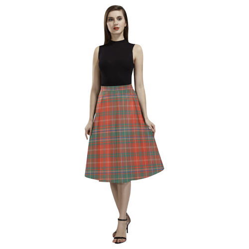 MacDougall Ancient Tartan Aoede Crepe Skirt