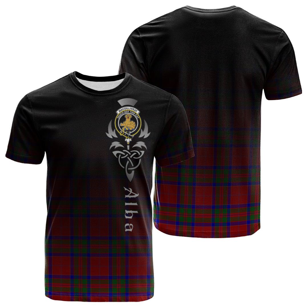 MacGillivray Tartan Crest T-shirt - Alba Celtic Style